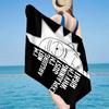 Monster Scientist Beach Towel, Super Soft Microfiber, Gift for Her/Him, Birthday, for Pool, Beach, Travel, Home Decor Fan gifts