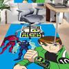 1pc Ben Ultimate Alien Carpet for Playroom Bedroom Living Room Sofa Home Decor,kids Game Area Rug Non-slip Floor Mat Y73044
