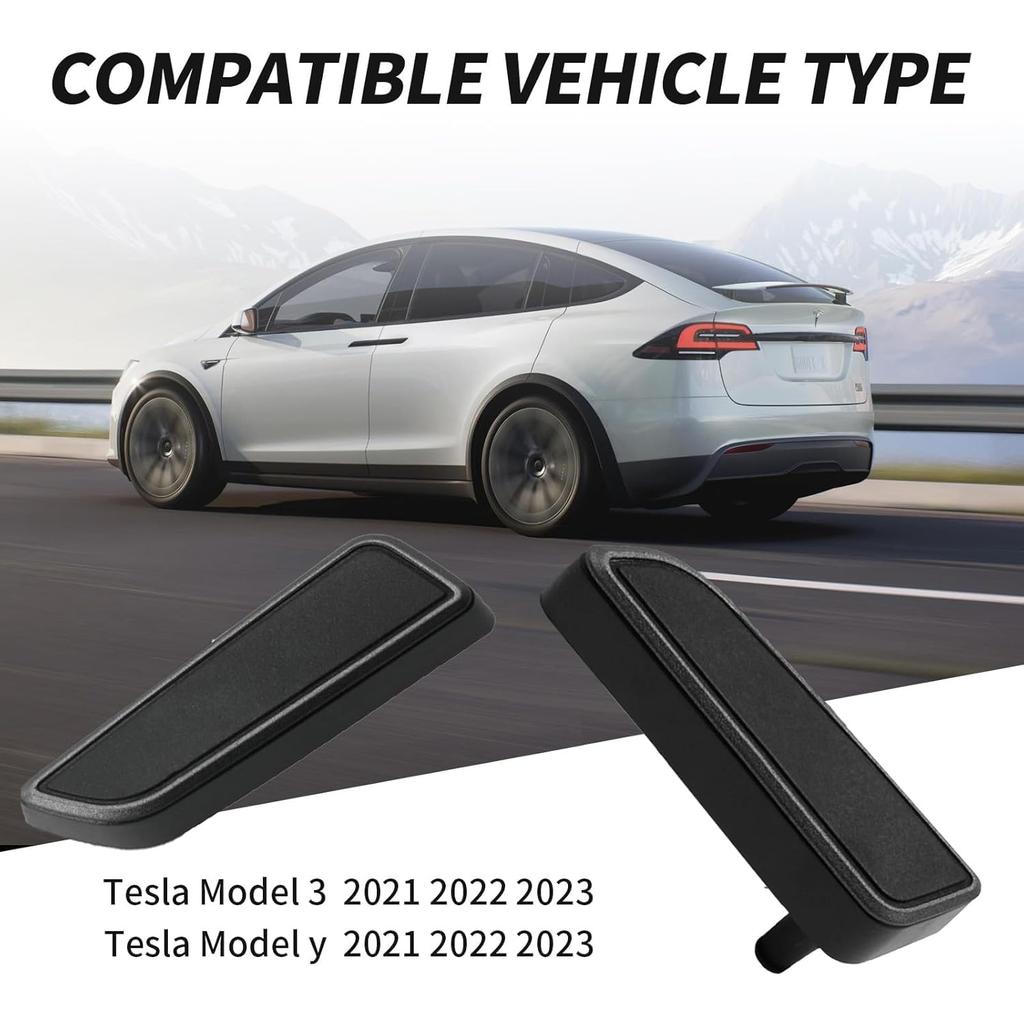 1Pair Seat Adjustment Button Compatible with Tesla Model 3/Y    2024, Seat Adjustment Button Cover Replacement, Replaces Part 1098842-00-D,