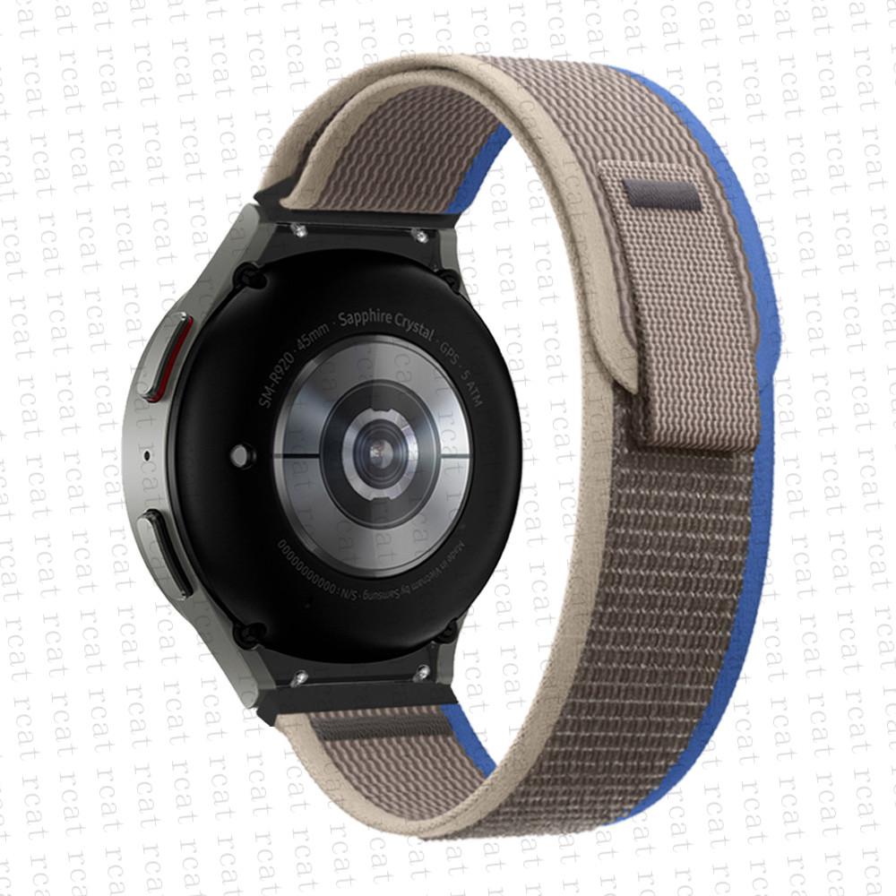 20mm Strap for Samsung Galaxy Watch 6 5 Pro 45mm 4 Classic 46mm Trail Loop Nylon Bracelet Correa Galaxy Watch 7 4 44mm 40mm Band