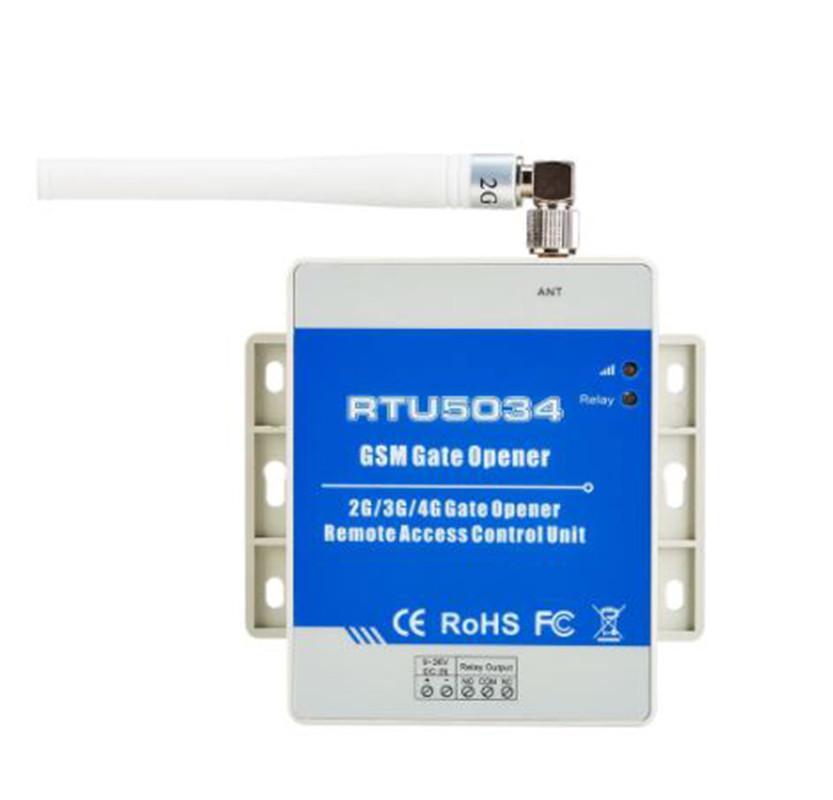 RTU5034 2G/4G GSM Remote Door & Switch Controller with 1 Relay Output