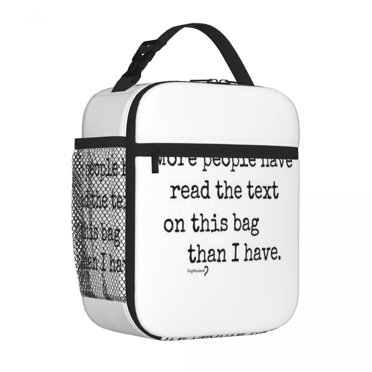 Bestselling More People Have Read The Text On This Bag Than I Have Luxury Reusable Lunch Bag Back To School Insulated Tote One Size