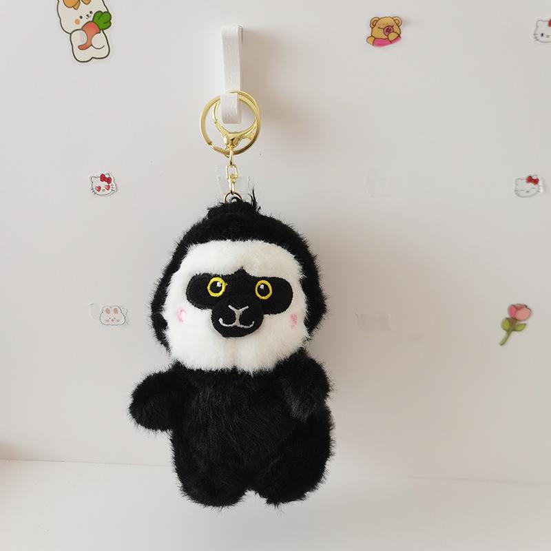 

Cute Cute White-faced Little Monkey Pendant Plush Toy Doll Bag Hanging Decoration Keychain Grab Machine Doll Doll Doll