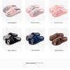 Pantufas de Inverno Fofas de Gato da Sorte para Interior - Calçado de Algodão Quente e Familiar para Homens, Mulheres e Crianças