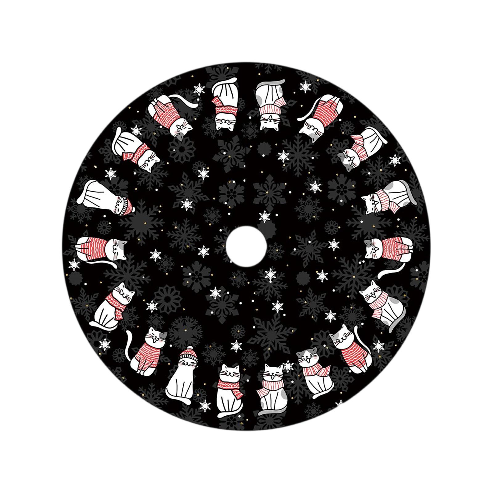 

Юбка для рождественской елки Рукоделие Рождественские украшения One Size чёрный