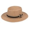 New Summer Women's Outdoor Seaside Beach Hat Women's Sun Hat Sun Protection Sunshade Fashion Flat Top Straw Hat
