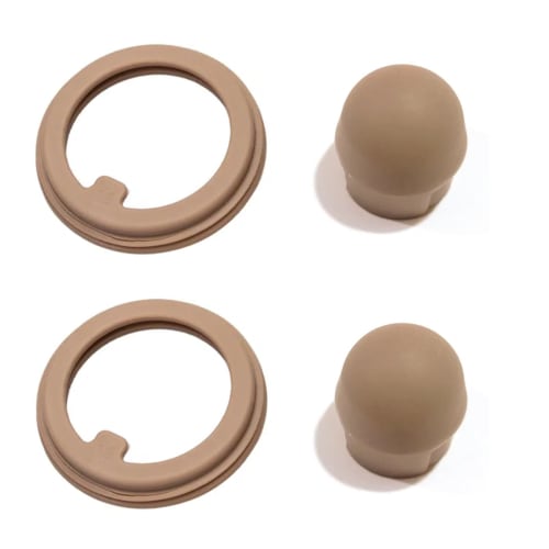 Jravezt Thermos Replacement Parts, Set of 2 JNL Gasket Set, Water Bottle Rubber Gasket, Replacement Lid Parts, B-004643 (B)