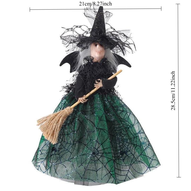 

Halloween Decorations Ghost Festival Witch Doll Desktop Decoration Doll Home Party Festival Ornaments