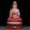 1 PIEZA Estatua de Buda Guanyin de Cobre Puro Shakyamuni Mani Ksitigarbha Rey Barrigón Maitreya Buda Sonriente Adorno Feng Shui