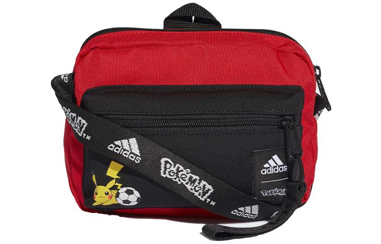 Adidas Pokémon, Collaboration Cotton Handbag, Shoulder Bag, Crossbody Bag Unisex Red GI8684