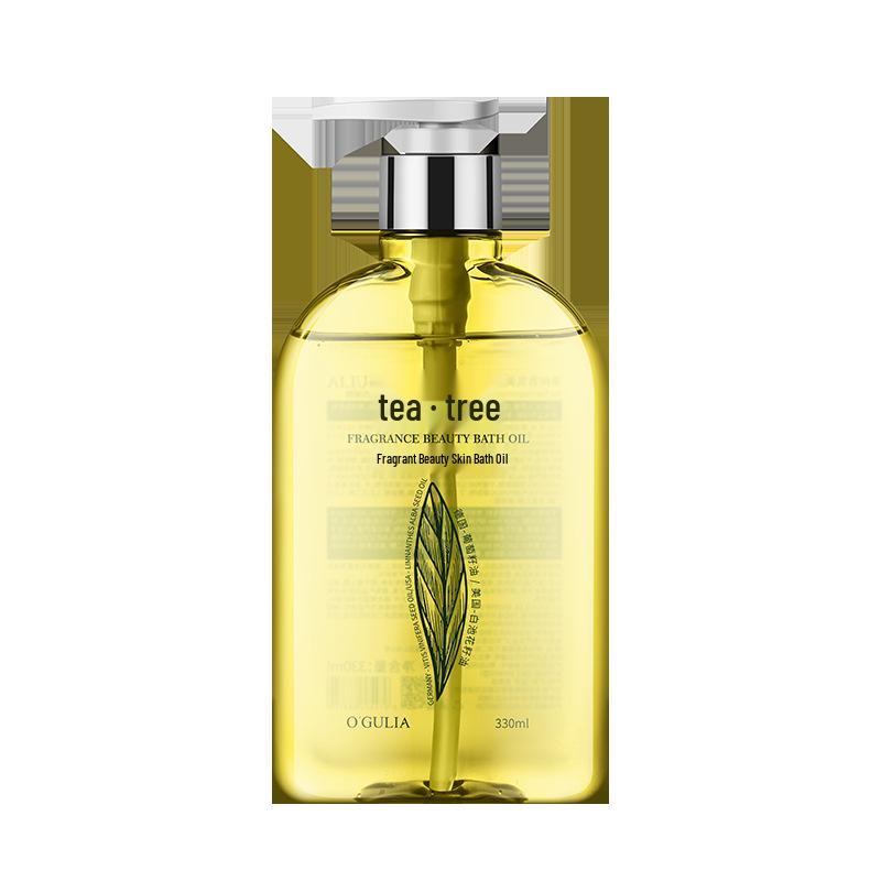 Agulia Tea Tree Bath & Skin Set: Fragrance, Oil, Gel, Lotion - Large & Small Sizes, Refill, Moisturizing
