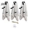 Halloween Hanging Ghost Decorations Scary Decor, Spooky Bat Print Decor for Porch Floating Tree Decoration Tree, Glow-in-the-Dark Outdoor Front