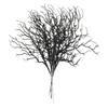 10pcs Black Halloween Artificial Dead Branch Antlers Shape Non-fading Artificial Plastic Tree Branch Realistic Exquisite