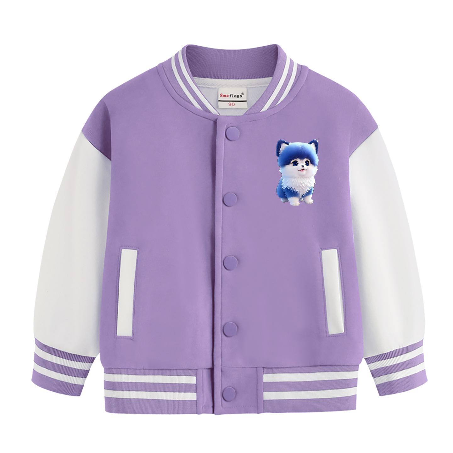 

Boys American Style Baseball Jacket - New 2026 Spring/Autumn Fashion for Kids 100 cm