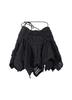 Another A Lace Ruffle Skirt Pants [Black]