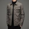 Men's Autumn and Winter New Men's Short Lapel Down Jacket Cold-proof and Warm Down Jacket Men