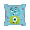 Mike Wazowski Monsters University Square Pillow Case Monsters Inc Cushion Covers Zipper Decorative Pillowcase for Sofa xcm