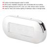 12V DC LED Walkway Courtesy Light Oval Shape 3 Lamp Beads IP67 Waterproof for Marine Boat RV