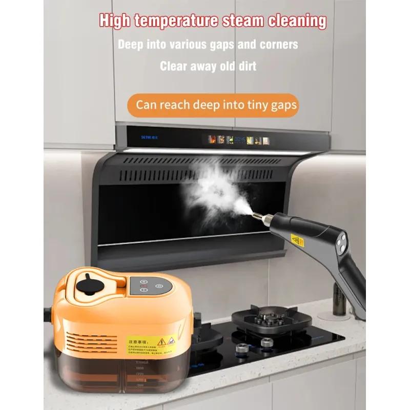 2500W Steam Cleaner High Temperature Sterilization Pressure Jet Washer Machine for Home Car Kitchen Air Conditioner EU Plug