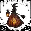 Stehendes Design Halloween-Hexenlampe 16cm Feiertags-Dekorationslampe Halloween-Party