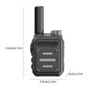 Mini Walkie Talkie PMR 446 USB Przenośne Radio Dwukierunkowe Podwójny PTT Walkie-talkie Przenośne Radio do Polowania Kawiarnia