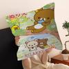 Cartoon R-Rilakkuma Cushion Cover Pillow Cover Decor Pillowcase Printed Cushion Case For Couch