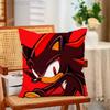 Shadow The HHedgehog Throw Pillow Case For 45x45cm55x55cm30x30cm For Home Bedroom Decoration And Protector