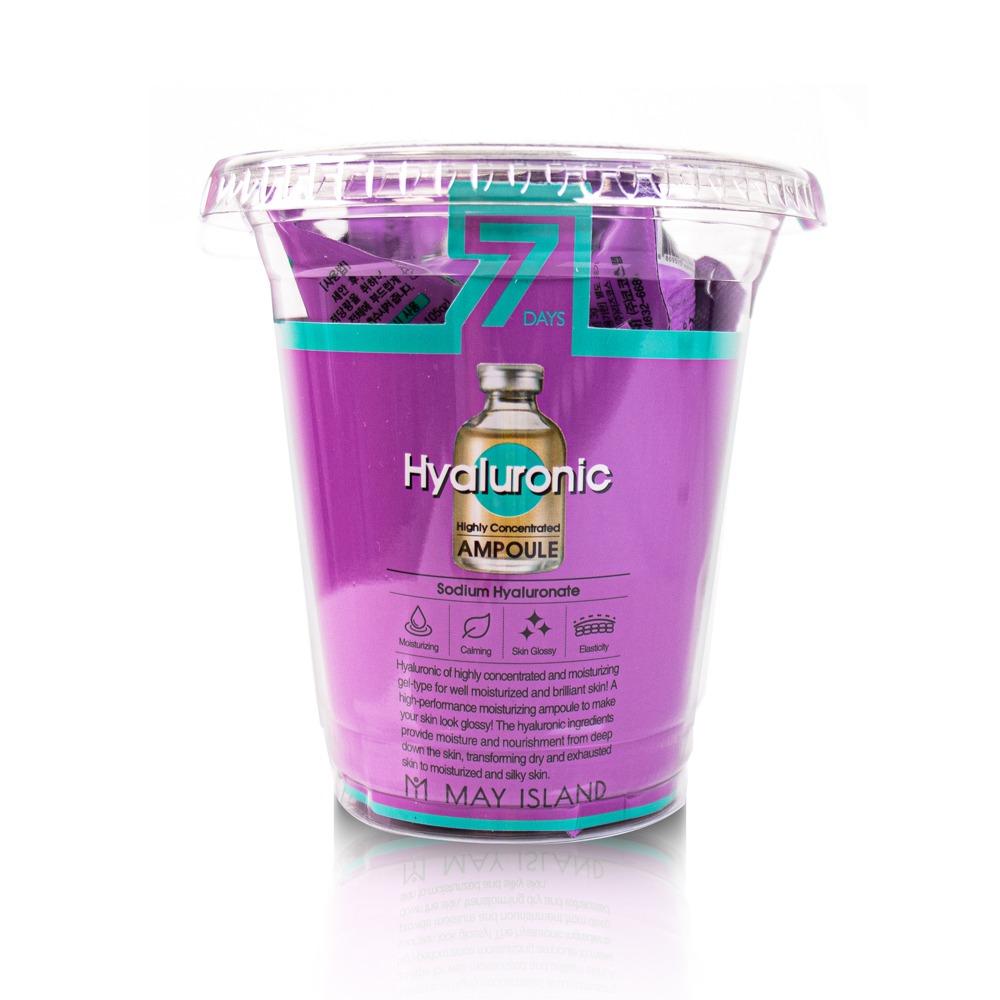 Mayisland 7 Jours Ampoule d'Acide Hyaluronique Hautement Concentrée (3g*12ch)