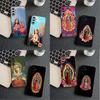 Cover for Samsung Galaxy S25 S24 S23 Fe Ultra Plus S7 Edge A05 A06 A16 A15 A35 Protective Phone Case Virgen de Guadalupe