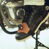 Motorcycle Gear Shifter Anti-Scratch Leather Toe Protector Boot Cover
