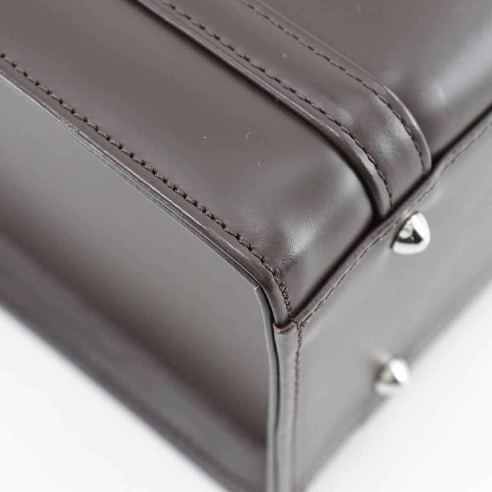 Burberry Box Handtasche Nova Check Braun Kalbsleder Damen Gebraucht