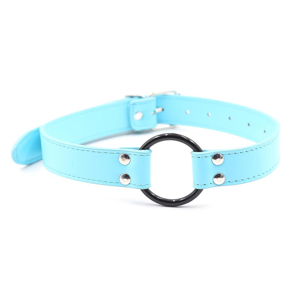 VaHppy O-Ring Gag 63 cm 65 g 4,8 cm PU 3 barvy SM BDSM Bondage Sex Toys Párové hry Orální sex Deep Throat Forced Open Mouth Flirtin