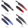 2pcs Mountain Bike Mudguard Plasitc Mudguard Prevent Muds Splashing Bicycle Front Rear Mud Fenders Kit Cycling Accessories