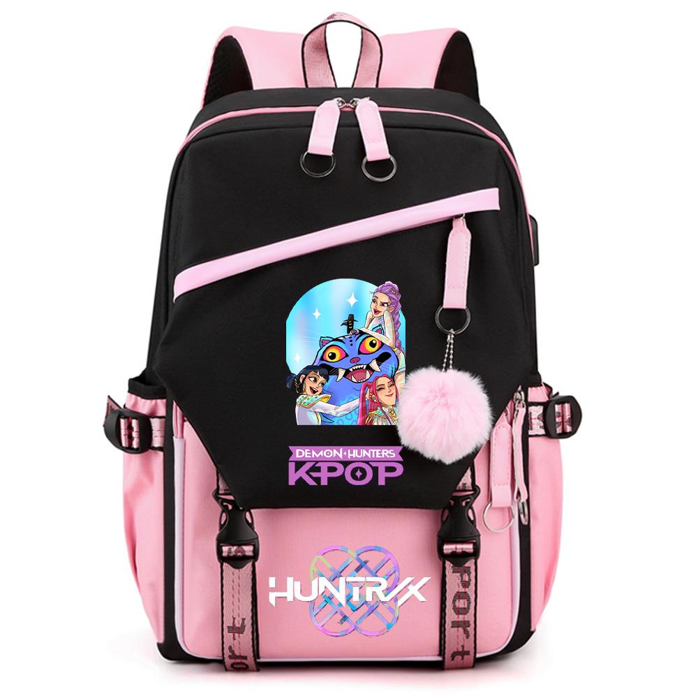 Anime Printed Large Capacity Backpack for Teenger Student Girl Boy Schoolbag Bookbag Women Waterproof Travel Bag Gift