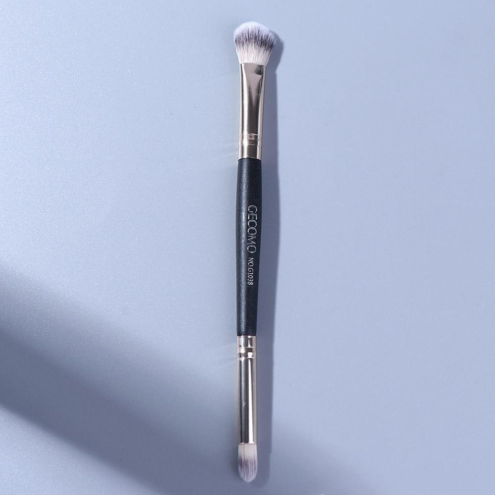 Dense bristles Double-ended Eyeshadow Brush Eye Shadow Brush Makeup Smudge Brush Eye Cosmetic Brush
