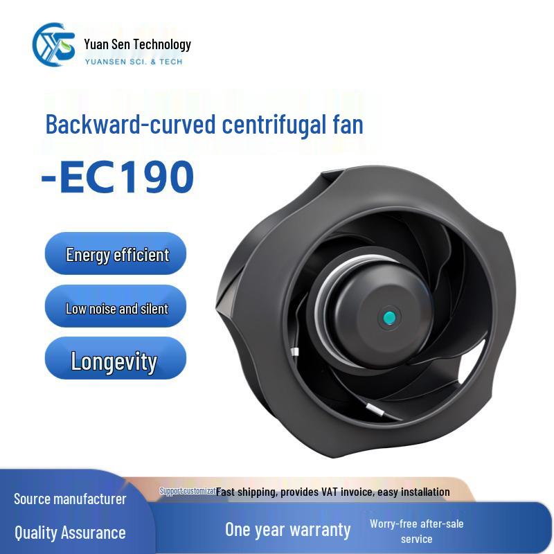 

High-Pressure Backward-Inclined Centrifugal EC Fan for Medical Workshop Smoke Extraction & Efficient Cooling