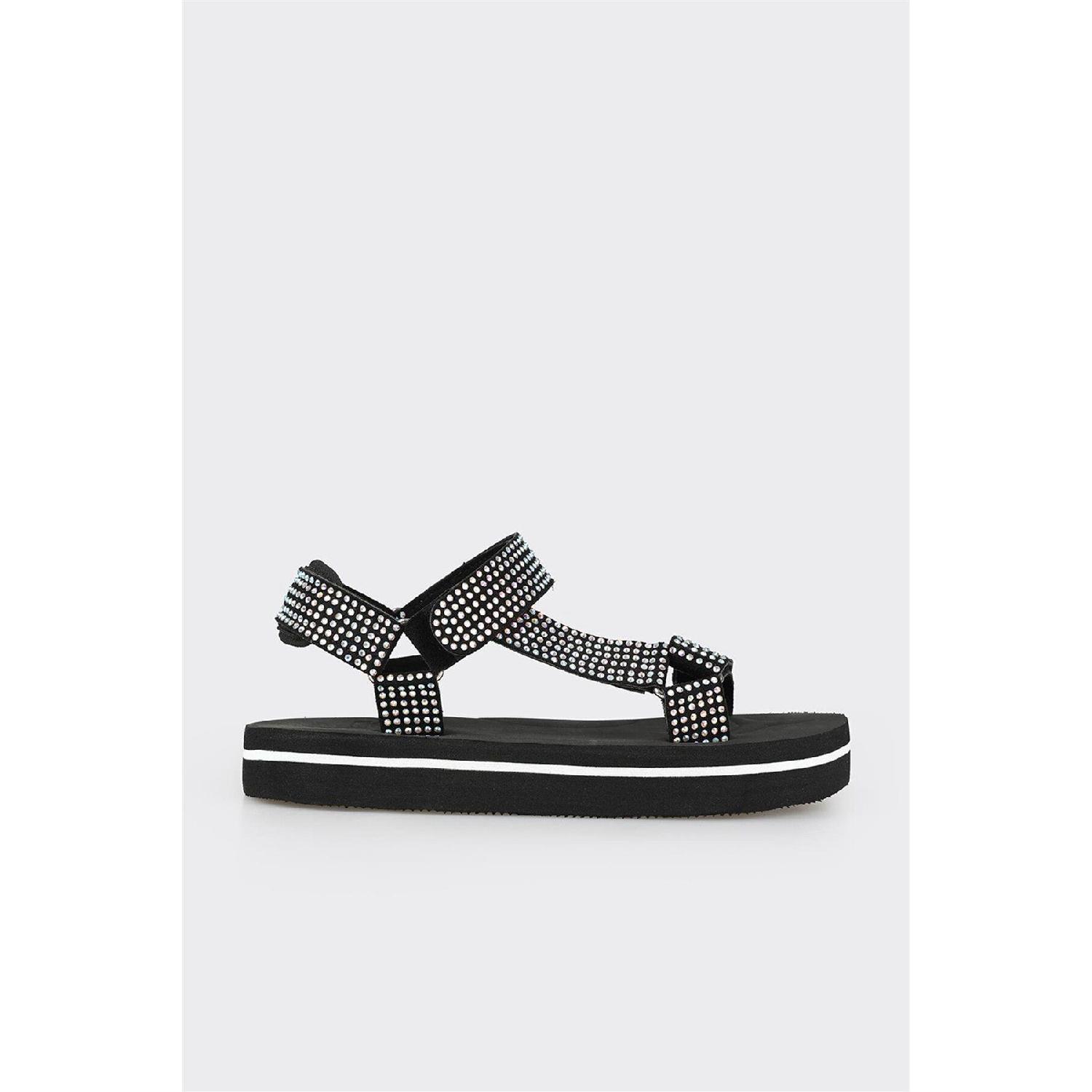 

Black Woman Sports Sandals 36 бежевий
