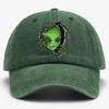 Alien Printed Alien Printed Baseball Cap Vintage Washed Unisex Sun Hat  Hiking
