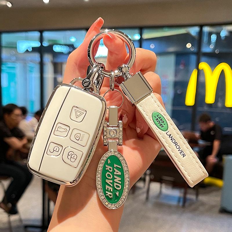 TPU Schutzschlüsselhülle für Land Rover Range Rover, Defender 110, Discovery 4/5, Sport, Freelander