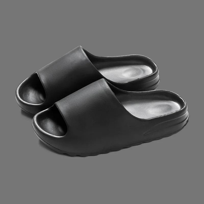 

Fashion Couples Cool Slides Breathable Cool Beach Sandals Flip Flops Fish Mouth Men Slippers Lightweight Bone Unisex Chanclas De Hombre 44-45
