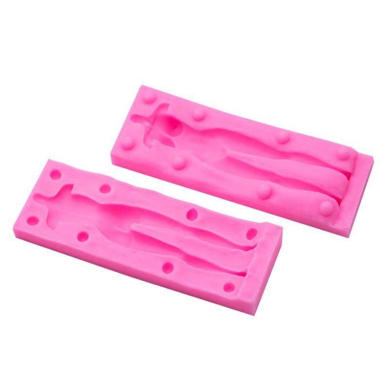 Large 3D Human Body Silicone Mold Female Male Body Clay Mold Figures Polymer Mold Face Doll  Resin Moulds Silicone