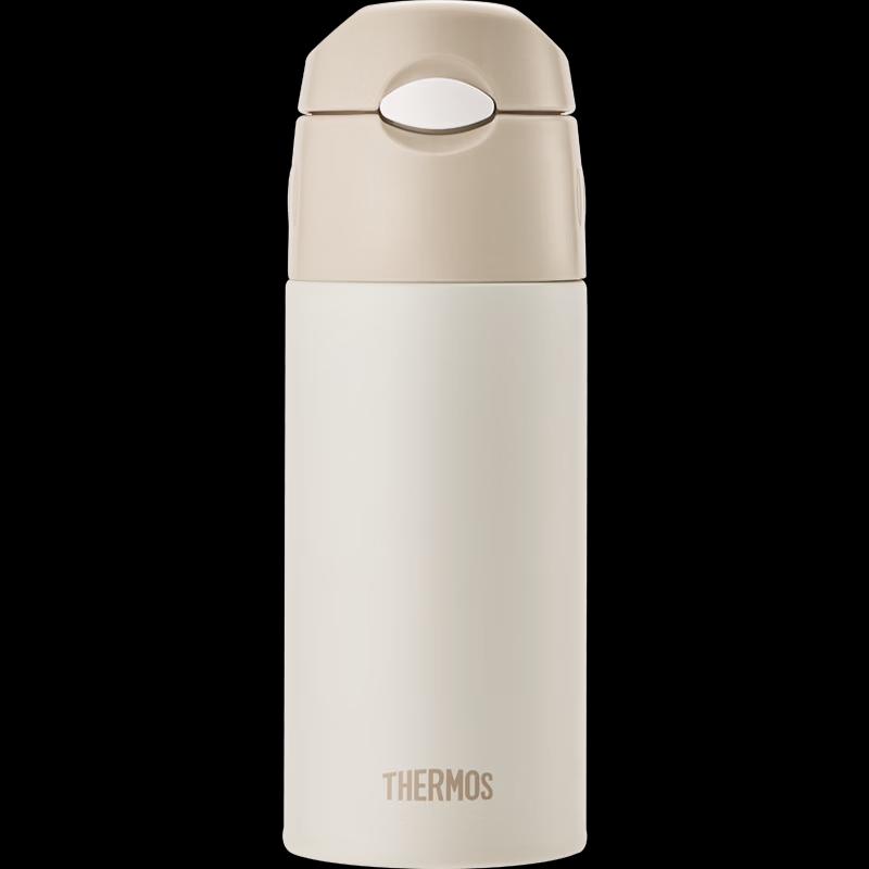 THERMOS 400ml 316 Stainless Steel Straw Insulated Bottle