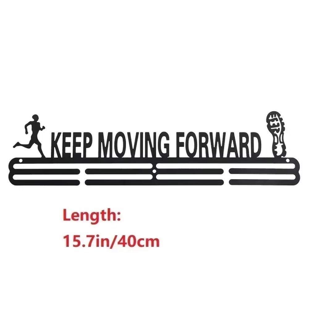 Home & Sports Display Combo:Key Holder & Bathroom Accessories,Wall Coat Racks for | Football & Marathon Medal Holders for Runner