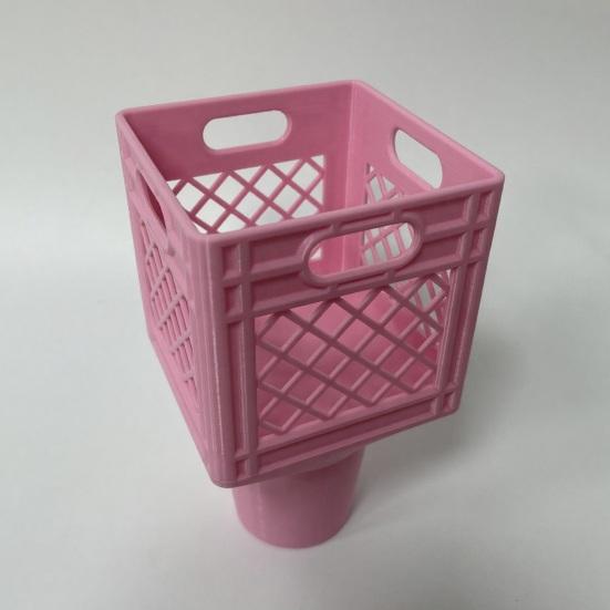 Car Cup Holder for Expander Square Milk Half Gallon Jug Classic Milk