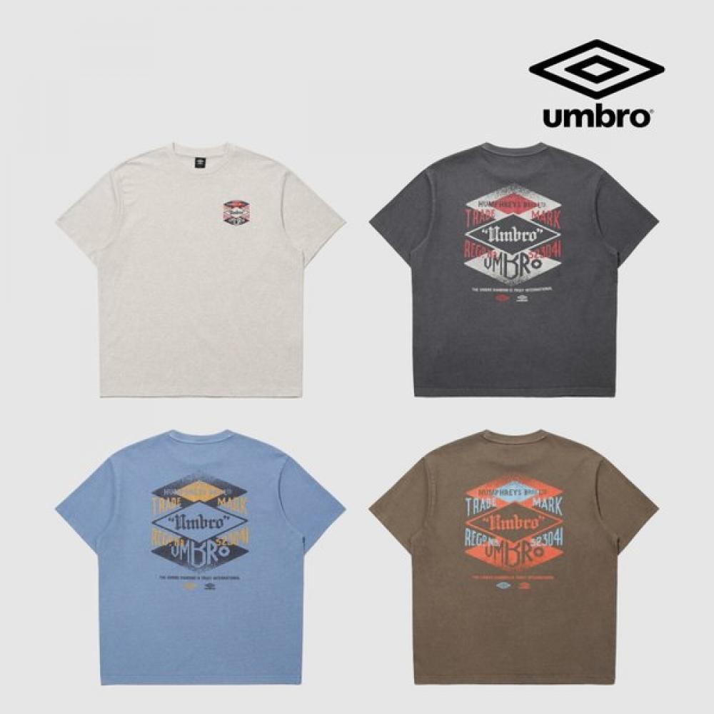 Umbro ShorT Sleeve T shirT concreTe Bloom Ur221crs55 OAK MILL GRAY/090