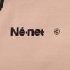 Ne-net Made In Japan Character Print French Sleeve Cut 2 Pale Pink Women Used
