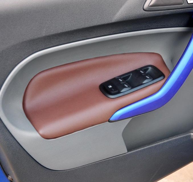Ford Fiesta (09-14) Leather Door Panel & Armrest Cover for Interior Upgrade