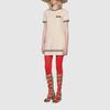 Gucci Short Sleeved Dress Women's White 650387-XKBNZ-9087