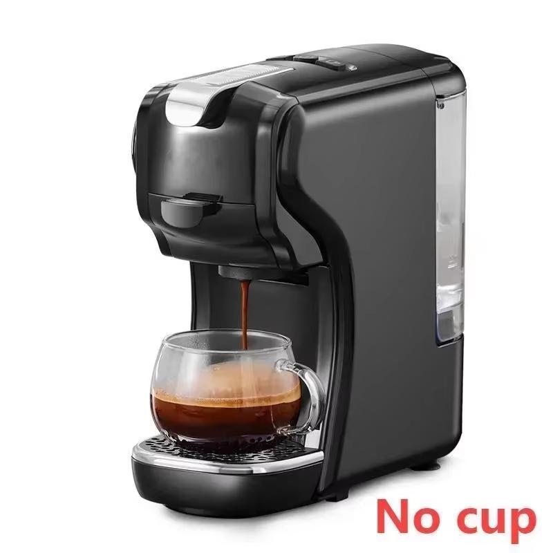 MK-611 220V 19Bar 3in1 Capsule Coffee Machine Portable Office Commercial Small Household Italian American Coffee Pot For DG Nes Capsule