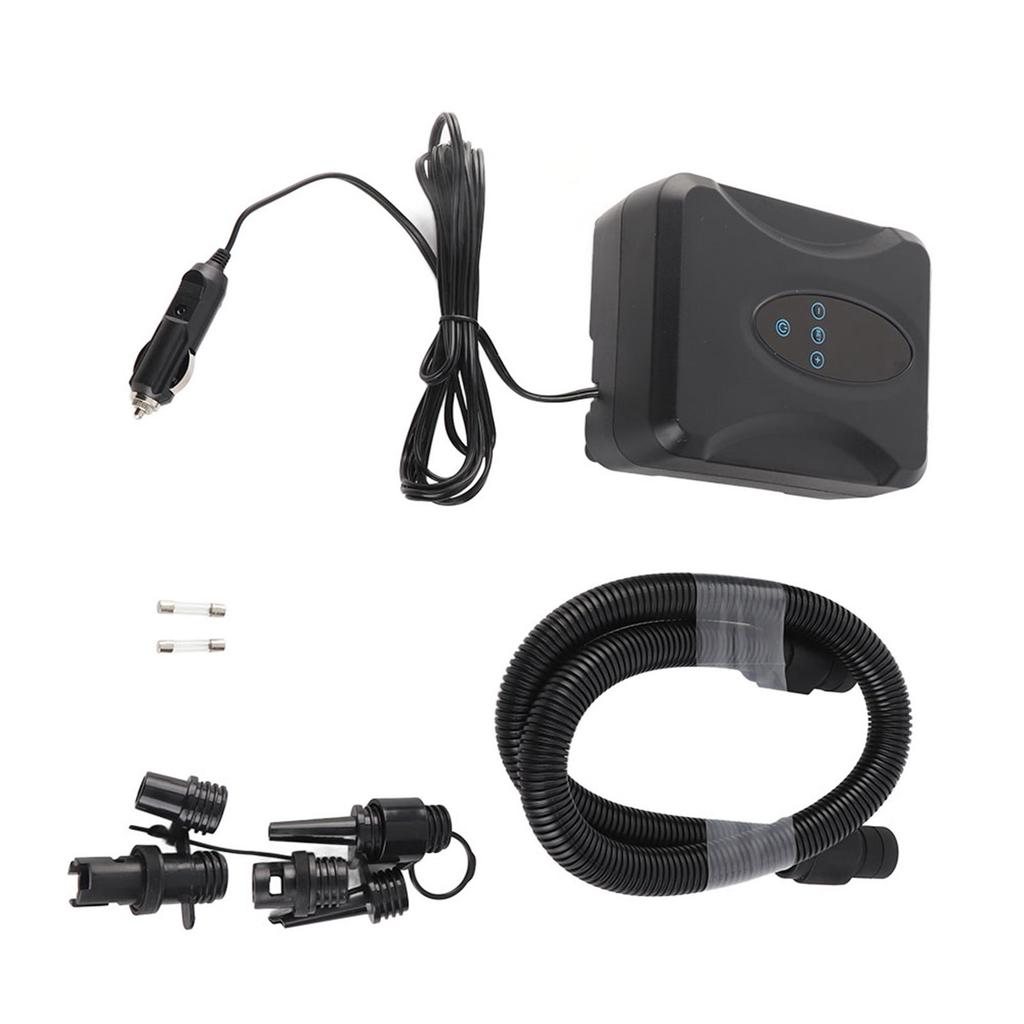 Portable Paddle Board Pump 20PSI High Pressure Electric Air Compressor Pump Inflation Pump with 6 Nozzles for